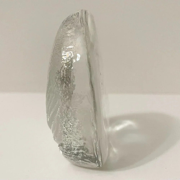 Vintage Crystal Easter Bunny Rabbit Paperweight Yugoslavia by Zajecar - Picture 4 of 15